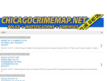 Tablet Screenshot of chicagocrimemap.net